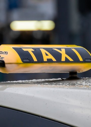Mit dem Taxi durch Berlin